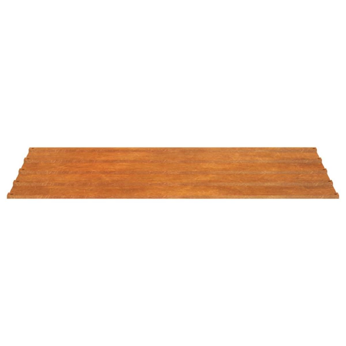 VIDAXL Panneaux de toiture 12 pcs rouille 80x44 cm Acier corten
