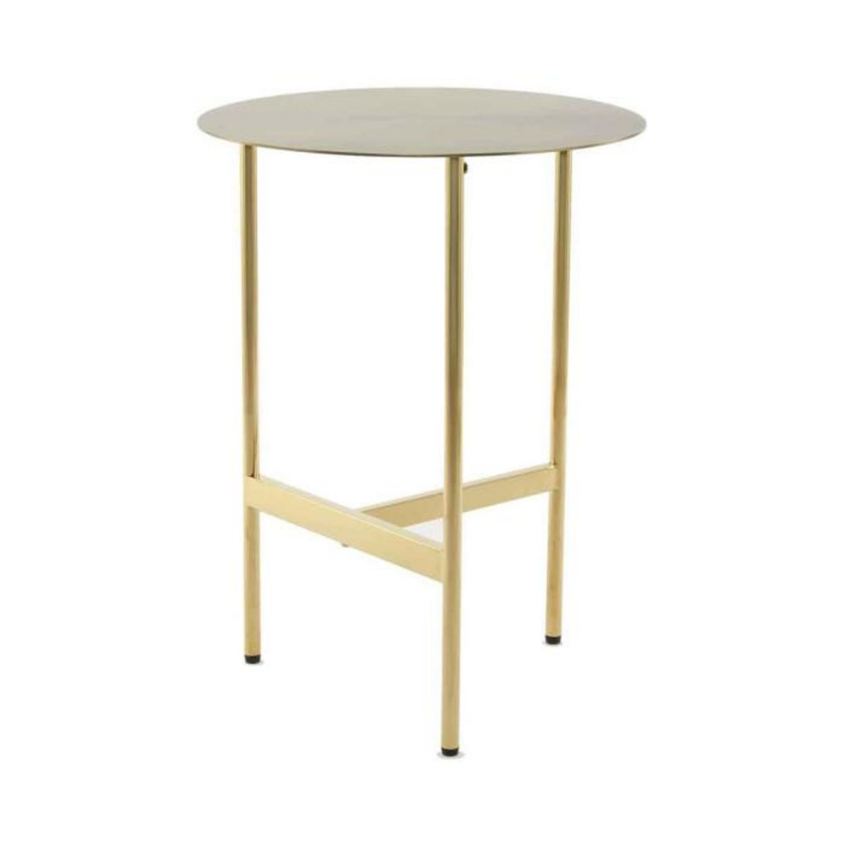 Paris Prix Table d'Appoint Ronde Design  Pema  54cm Or