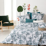 ATMOSPHERA Parure de Lit 3 Pièces  Joie Tropik  240x220cm Vert