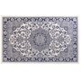Voir la diapositive 1 : Douceur d'Intérieur Tapis rectangulaire 68x110 cm tissé CHERINE BLEU
