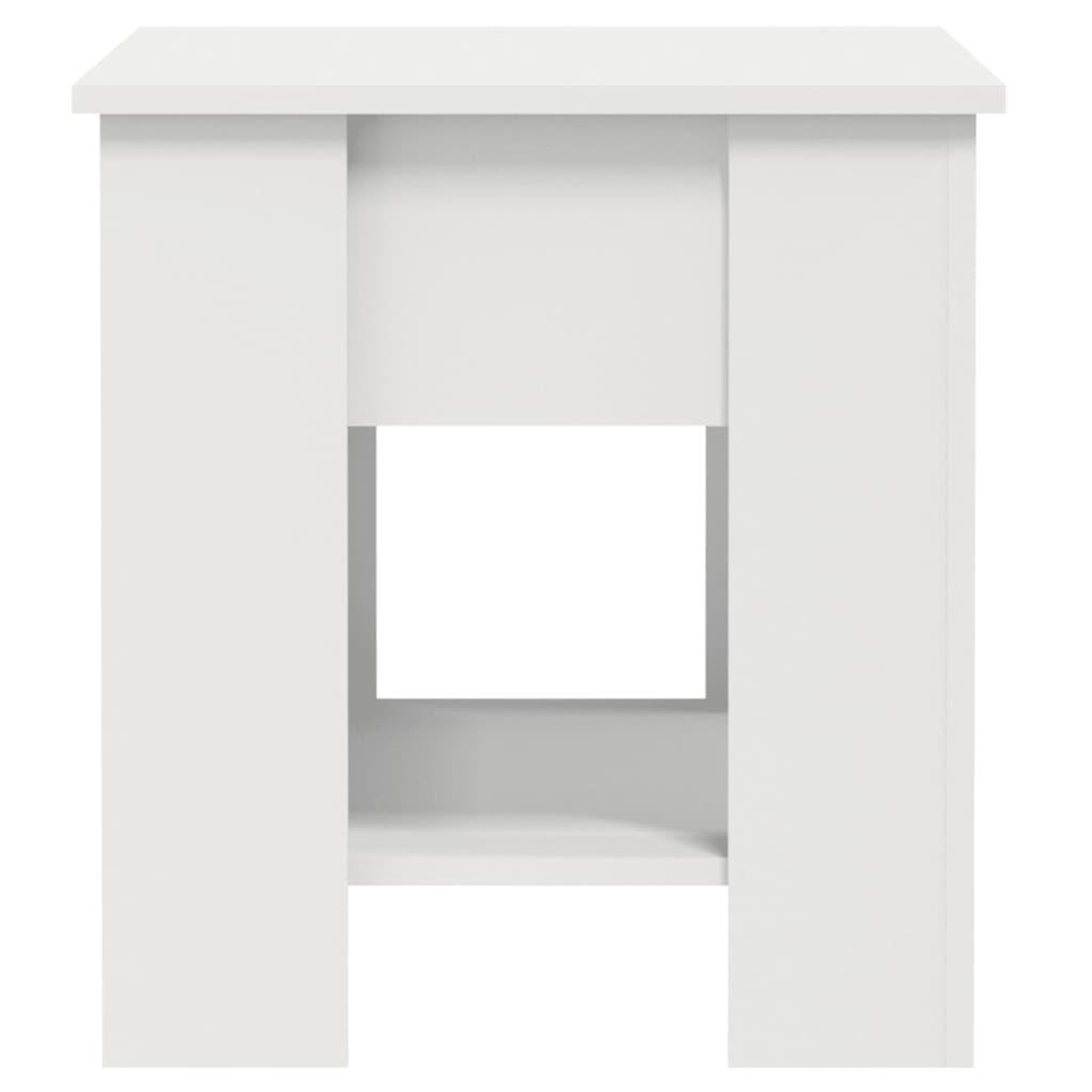 Voir la diapositive 5 : VIDAXL Table basse blanc 101x49x52 cm bois d'ingenierie