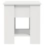 Voir la diapositive 5 : VIDAXL Table basse blanc 101x49x52 cm bois d'ingenierie