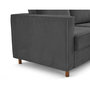 Voir la diapositive 6 : LISA DESIGN Jake - canapé déhoussable d'angle droit 5 places en velours côtelé