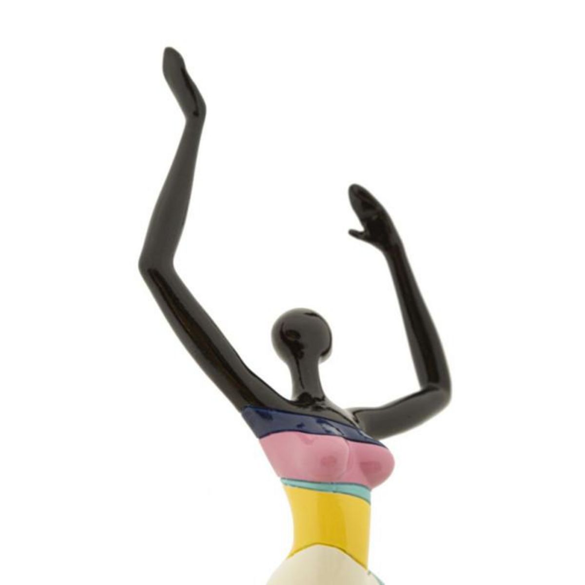 Paris Prix Statuette Femme Danseuse  Rubic  38cm Multicolore