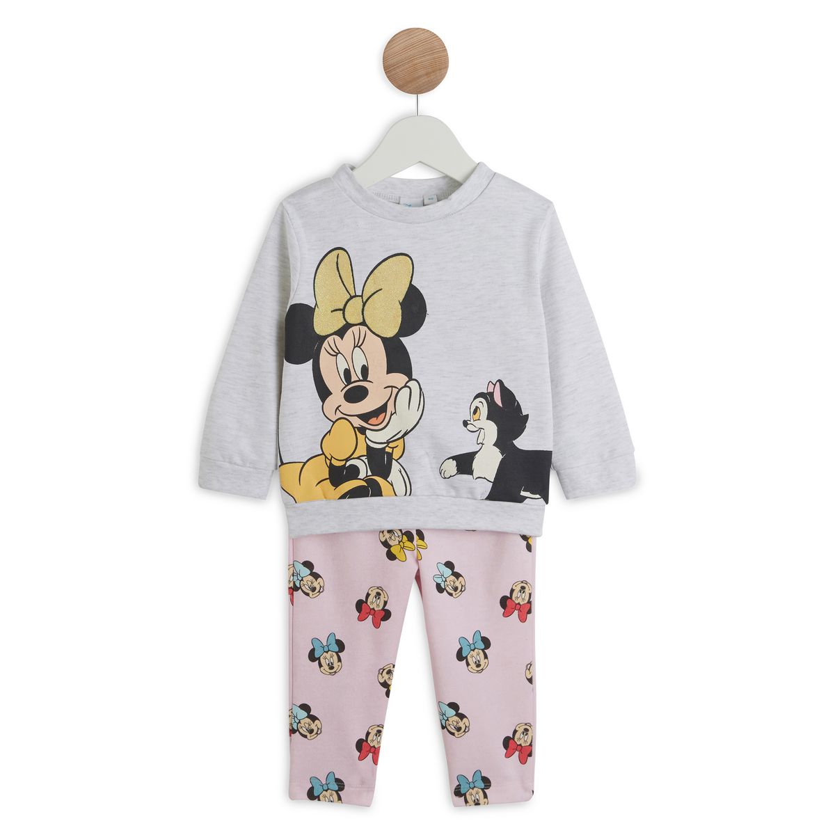 INEXTENSO Ensemble molleton bébé fille