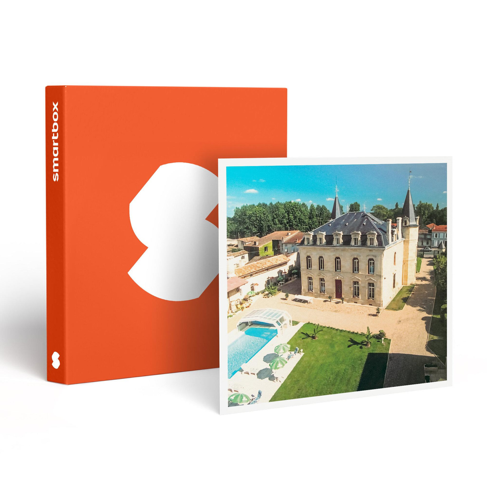 Smartbox 1 nuit en château avec spa et dîner près de bordeaux - coffret cadeau séjour