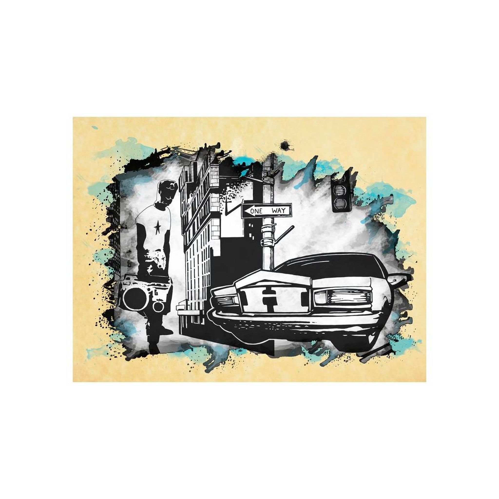 Voir la diapositive 2 : Paris Prix Papier peint  urban atmosphere