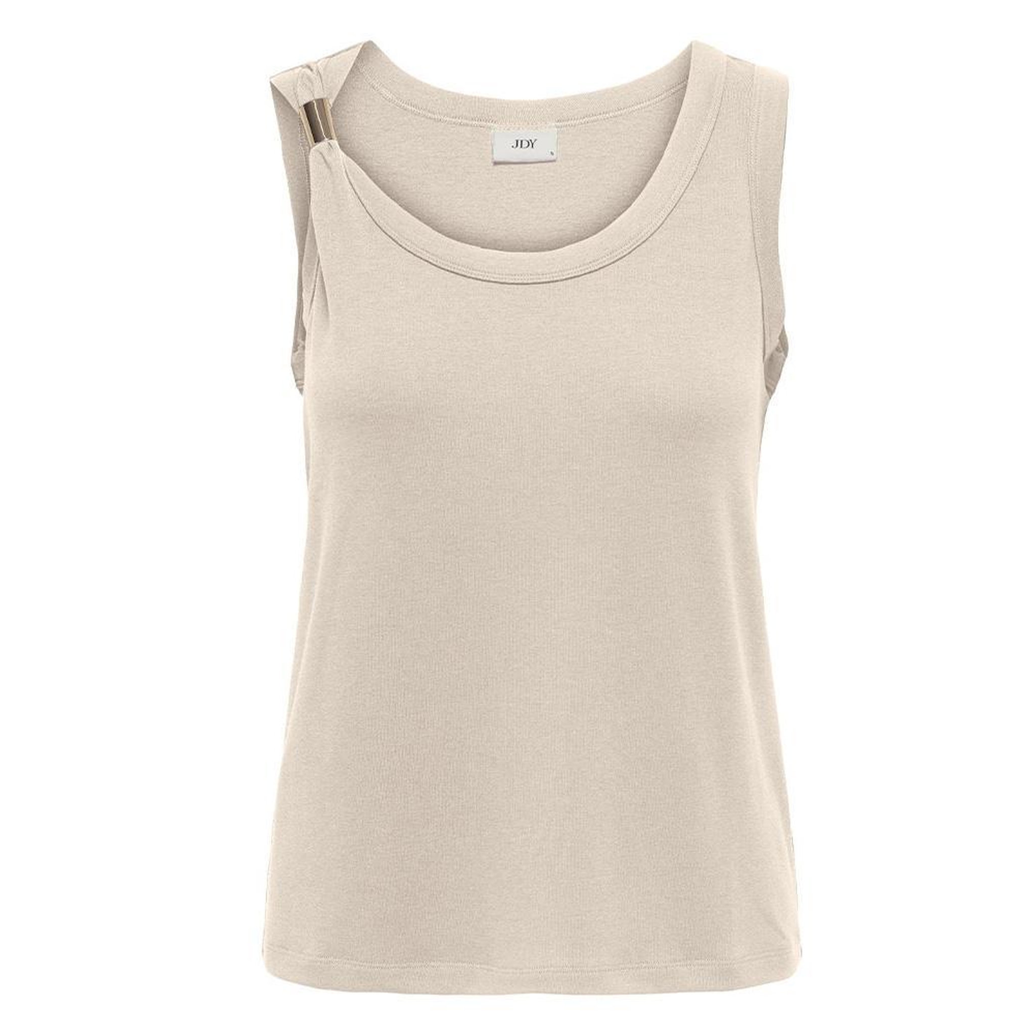 Voir la diapositive 2 : JACQUELINE DE YONG Débardeur Beige Femme JDY Uffa