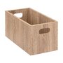 Voir la diapositive 1 : FIVE Boîte de Rangement  Mix N Modul  15x30cm Naturel