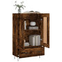 Voir la diapositive 4 : VIDAXL Buffet haut chene fume 69,5x31x115 cm bois d'ingenierie