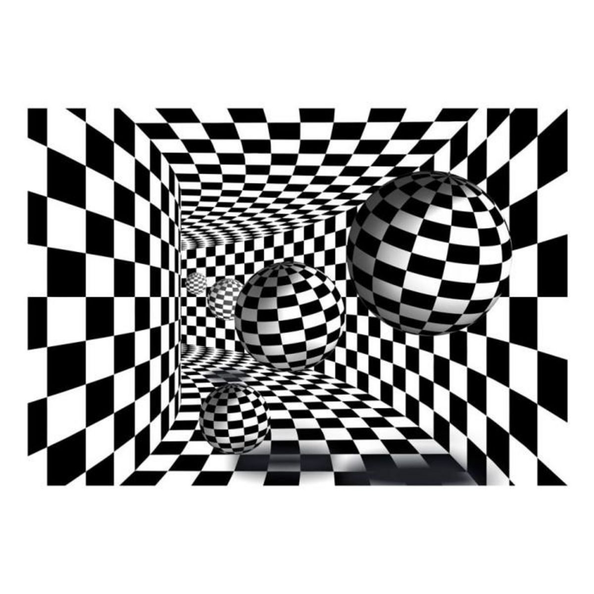 Paris Prix Papier Peint  Black & White Corridor