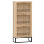 Voir la diapositive 2 : VIDAXL Armoire a chaussures 52x25x120 cm bois d'ingenierie