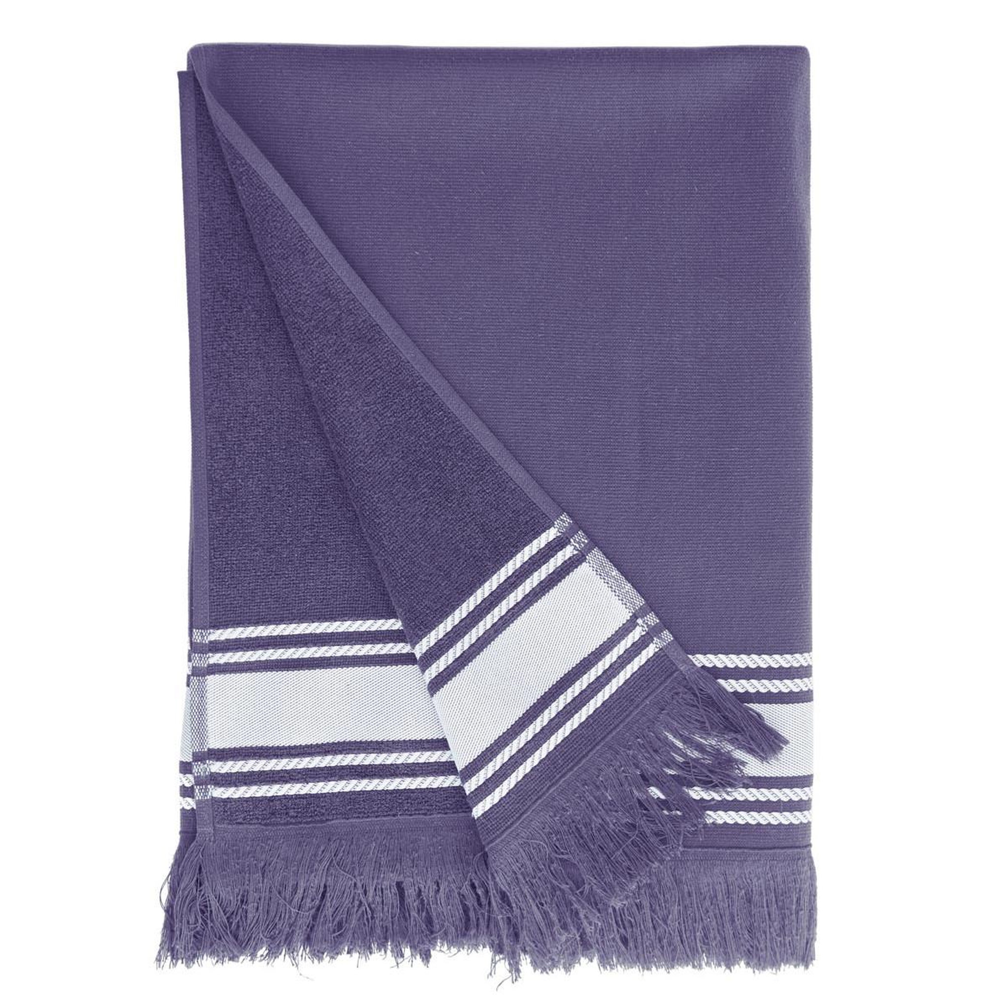 Voir la diapositive 1 : Sensei Maison Serviette de plage / fouta 100x180 cm BAHAMAS - 100x180 cm