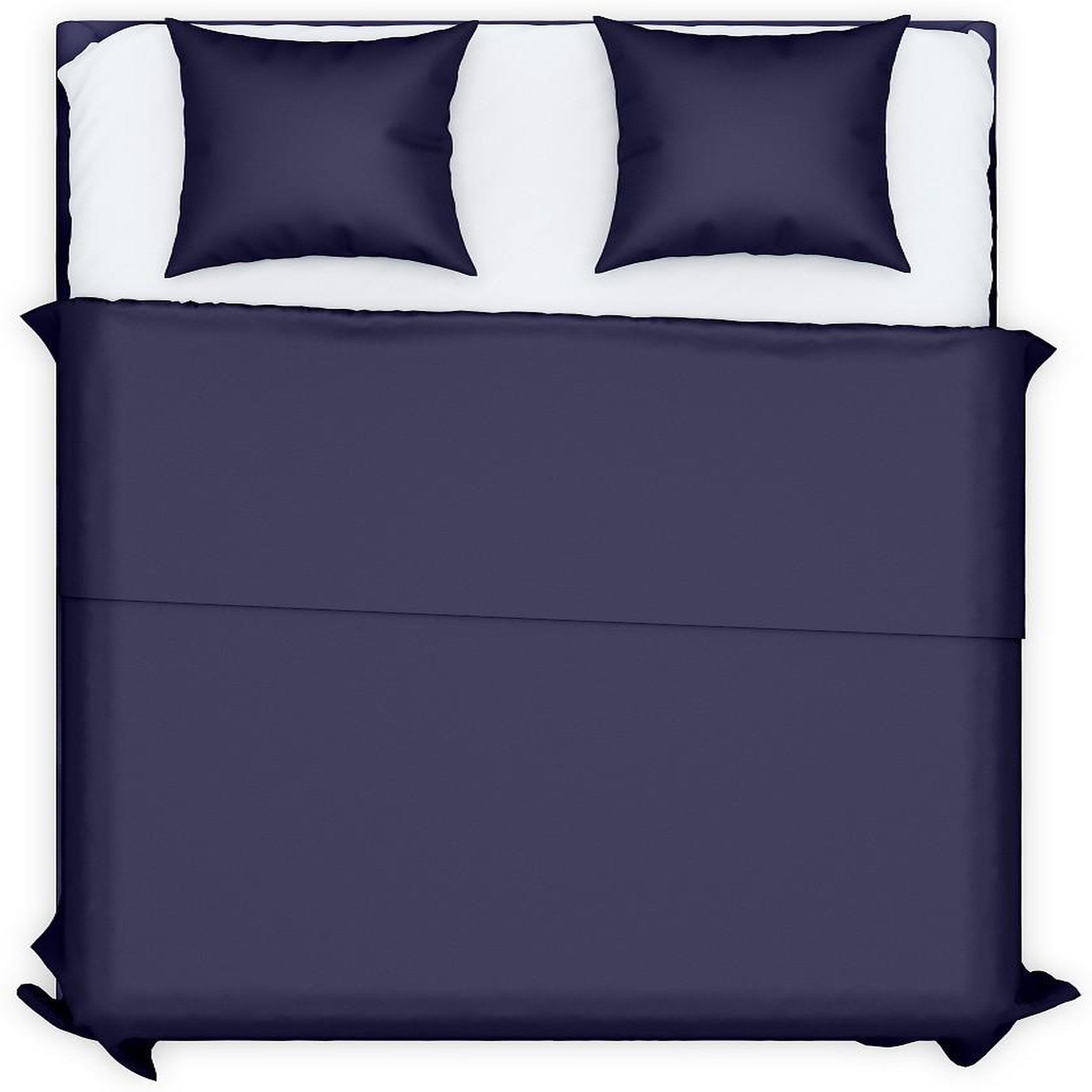 Home collection Drap plat 100% coton uni