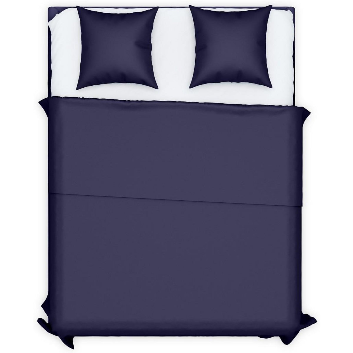 Home collection Drap plat 100% coton uni