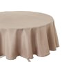 Voir la diapositive 3 : ATMOSPHERA Nappe Antitache Ronde  Unie  180cm Lin