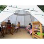 Voir la diapositive 2 : Smartbox Séjour insolite en famille : 2 jours en tipi ou en tente perchée près d'Abbeville - Coffret Cadeau Séjour