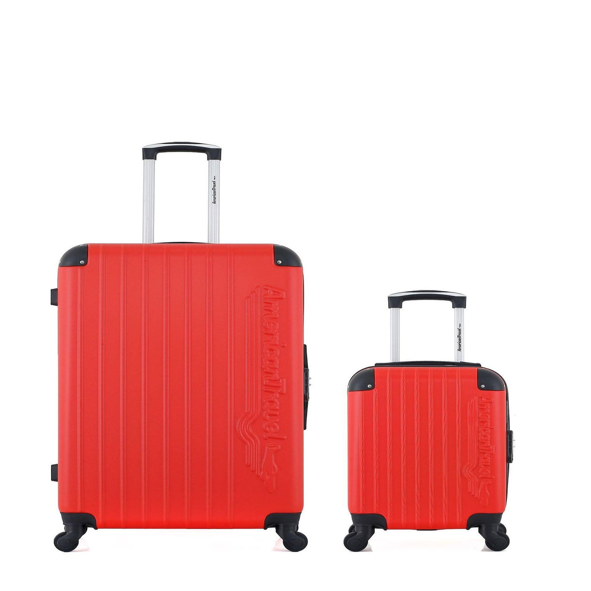 AMERICAN TRAVEL AMERICAN TRAVEL - LOT DE 2 - Valises grand format et cabine XXS BUDAPEST