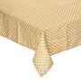 Voir la diapositive 1 : ATMOSPHERA Nappe Antitache à Motifs  Gloria  140x240cm Ocre
