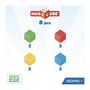 Voir la diapositive 2 : Geomag Jeu de construction magnétique - GEOMAG - Magicube Recycled Creative Set - 8 pieces - Plastique recyclé - Des 1 an