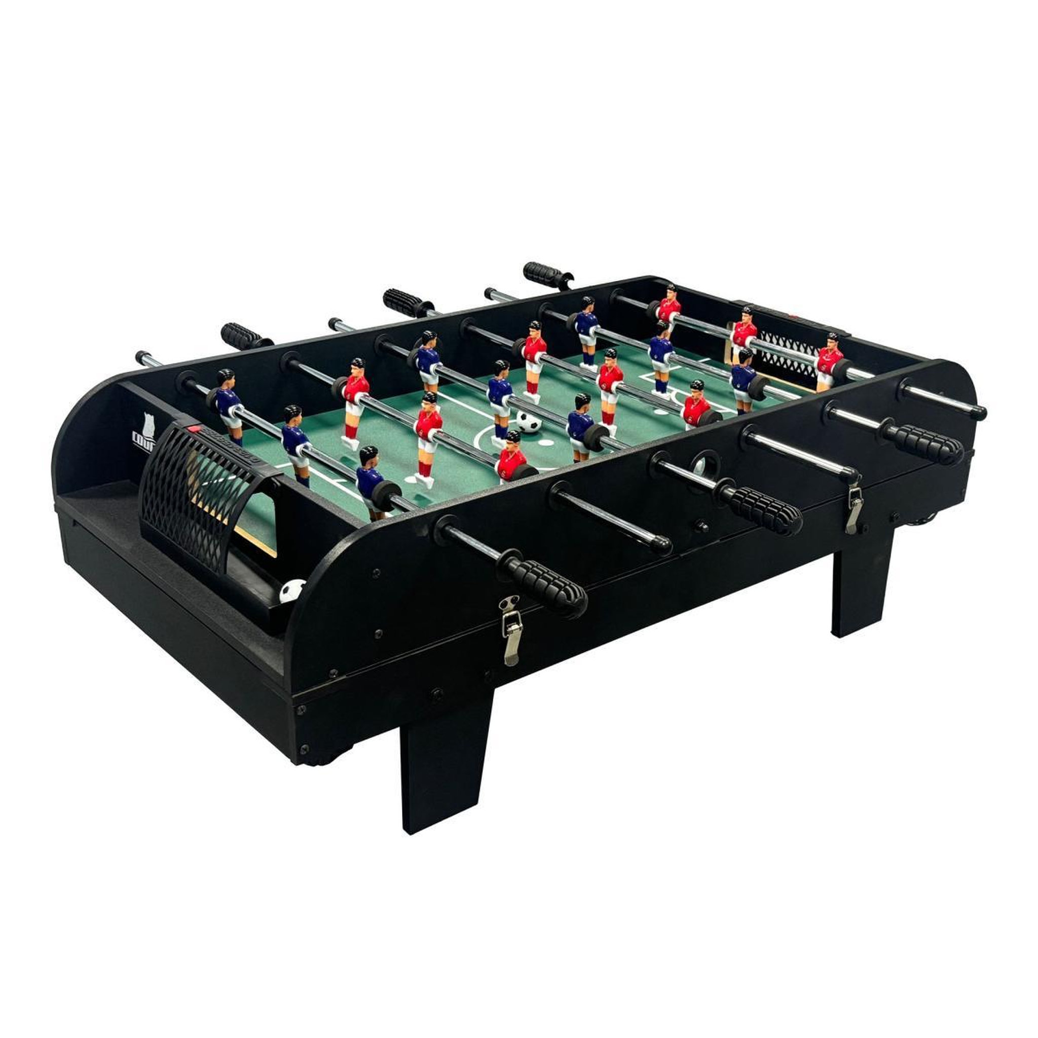 Voir la diapositive 2 : Cougar Table multi-jeux  4-en-1 mini vert/bleu
