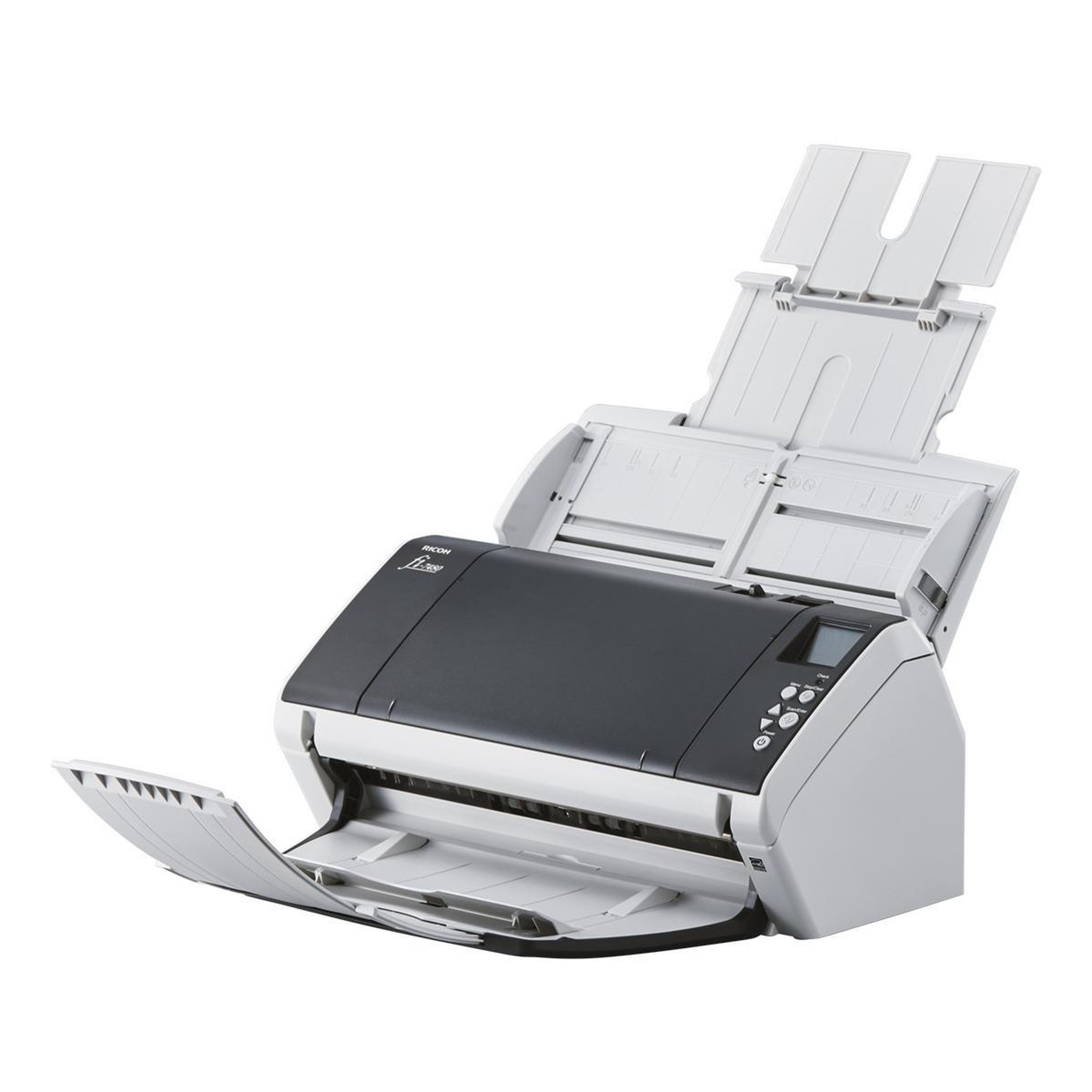 Voir la diapositive 2 : Ricoh Ricoh fi-7480 scanner adf 600 x 600 dpi a3 gris, blanc