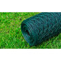 Voir la diapositive 4 : VIDAXL Grillage a poule avec revetement en PVC 25x0,75 m vert