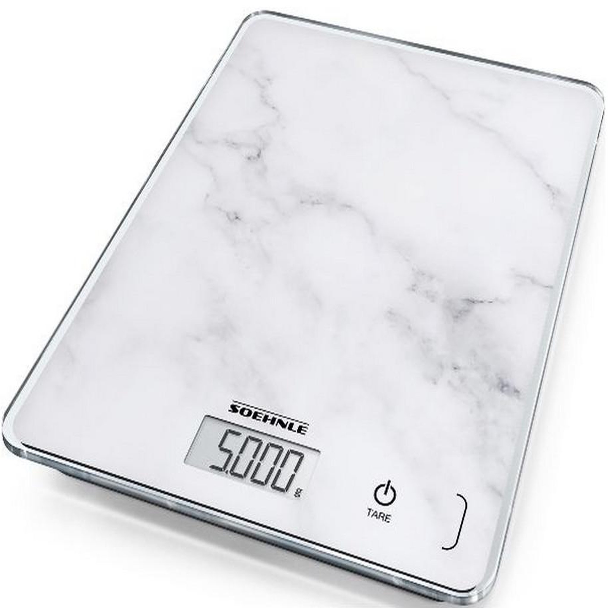 Voir la diapositive 2 : Soehnle Balance de cuisine électronique 5kg-1g blanc - 0861516