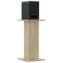 Voir la diapositive 3 : VIDAXL Supports de haut parleurs 2 pcs chêne sonoma bois d ingénierie