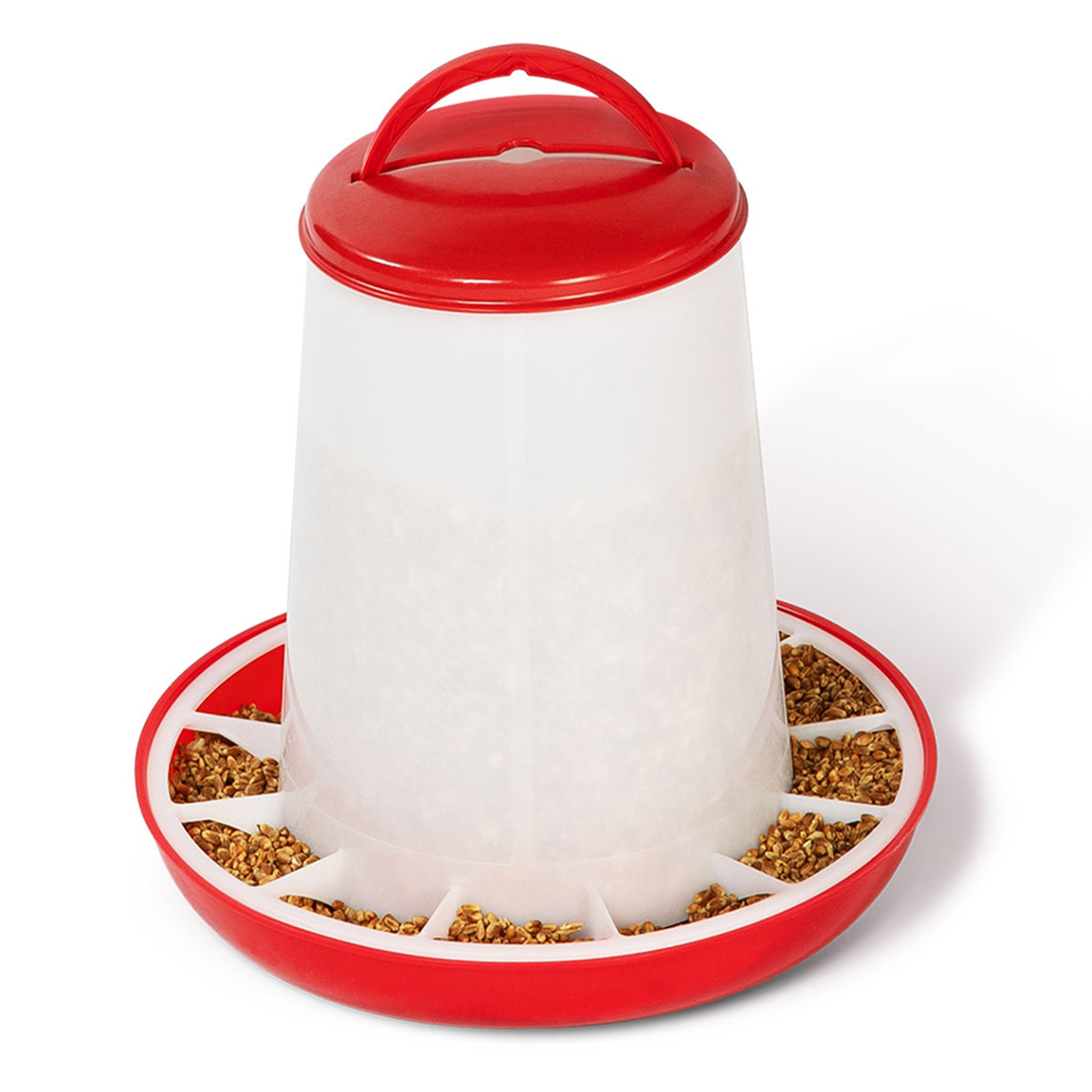 Voir la diapositive 6 : ID MARKET Lot mangeoire 3 kg et abreuvoir 3l pour poules et volailles