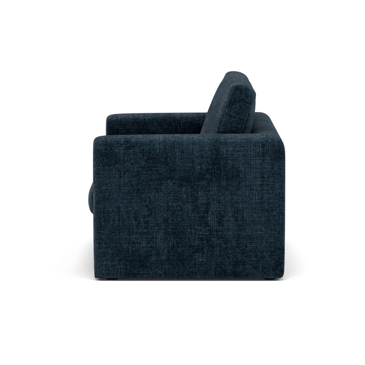 BEST MOBILIER Marilia - canapé 2 places convertible déplimousse en velours texturé