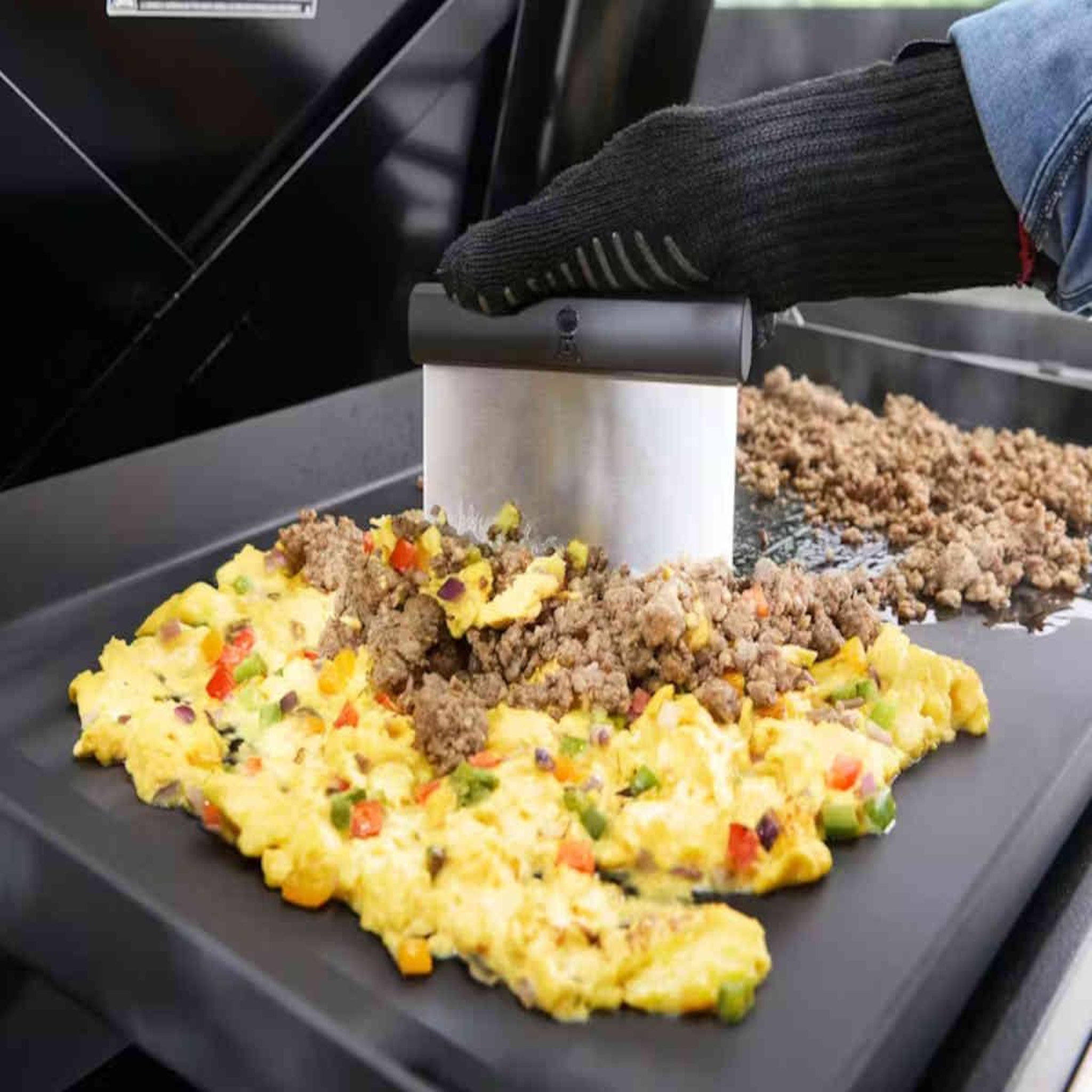 Voir la diapositive 2 : Weber Spatule racloir multi-usages pour plancha - weber
