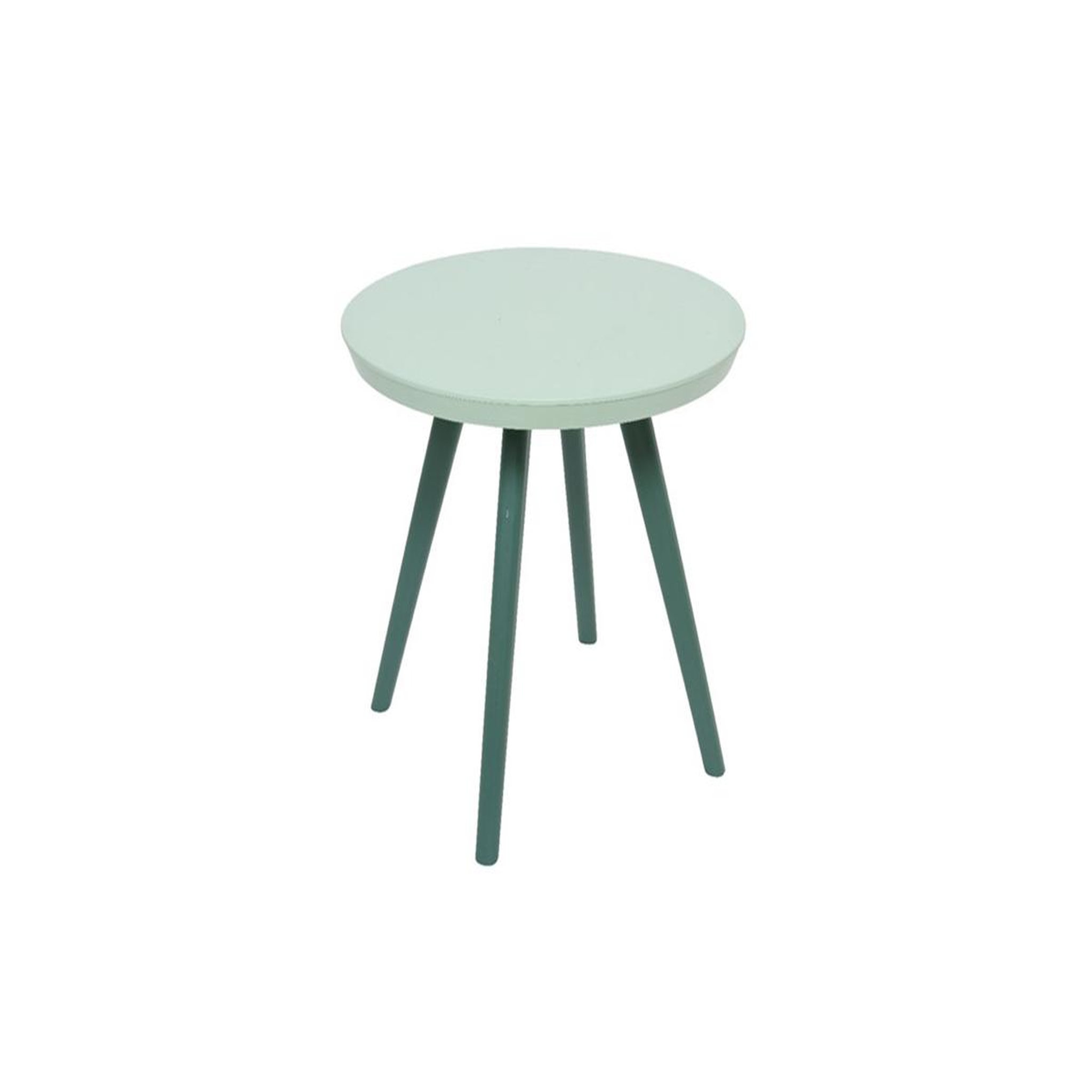 Voir la diapositive 4 : JARDIDECO Salon de jardin en plastique marbella vert - jardideco