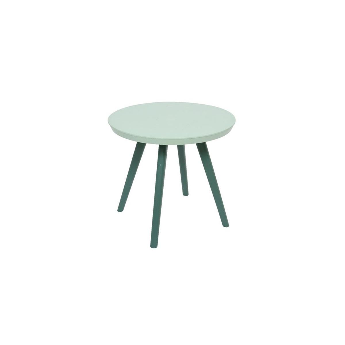 JARDIDECO Salon de jardin en plastique Marbella vert - Jardideco