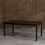 Voir la diapositive 3 : Paris Prix Table de Jardin en Teck  Kenya  180cm Noir