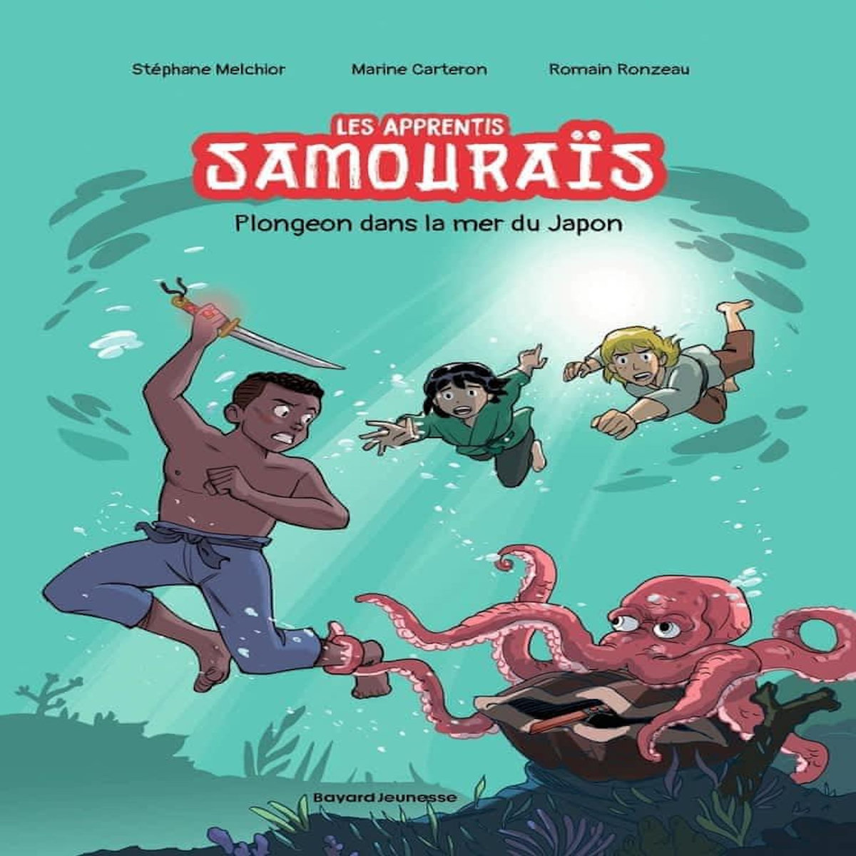 LES APPRENTIS SAMOURAIS TOME 3 : PLONGEON DANS LA MER DU JAPON, Melchior Stéphane