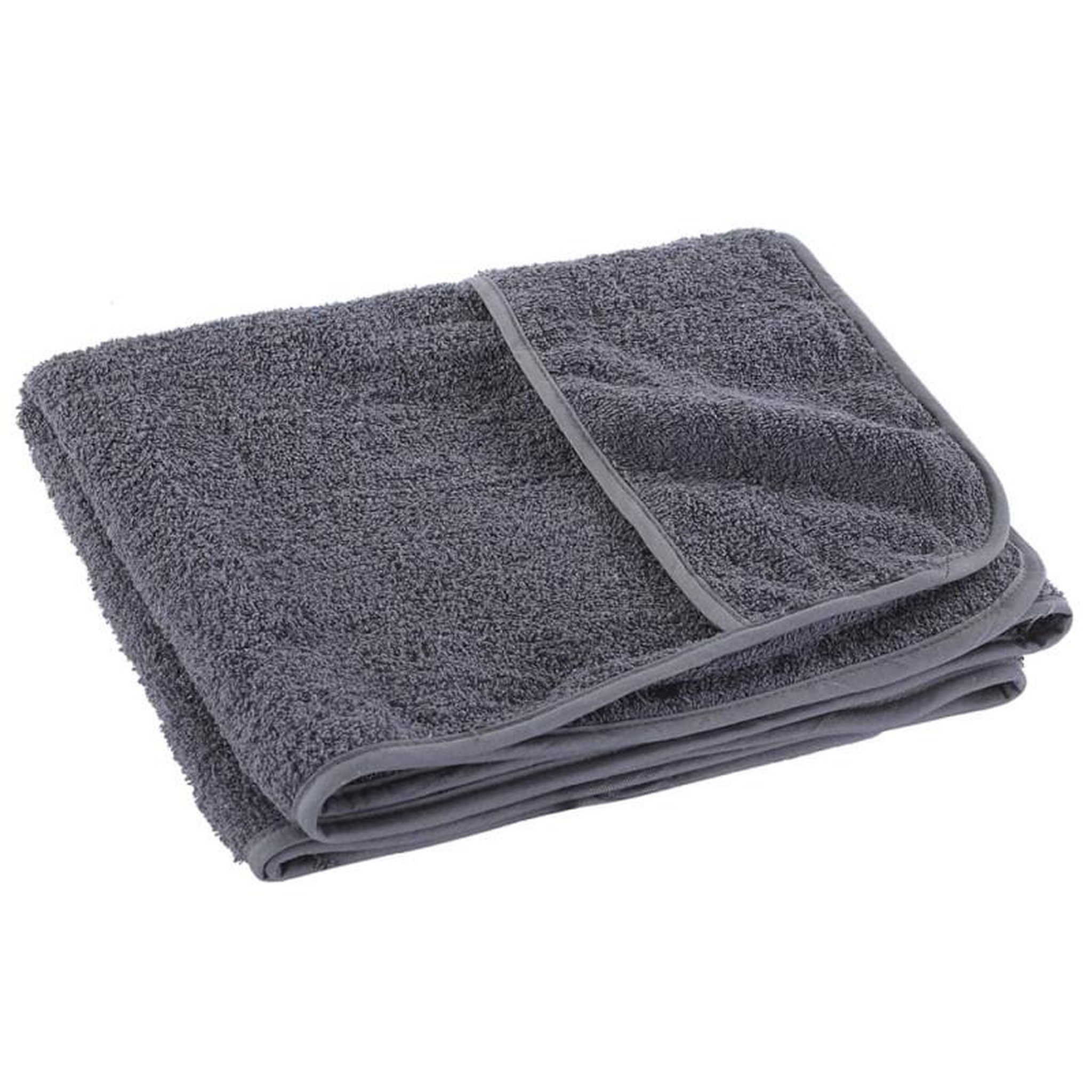 Voir la diapositive 5 : VIDAXL Serviettes de plage 2 pcs anthracite 60x135 cm tissu 400 GSM