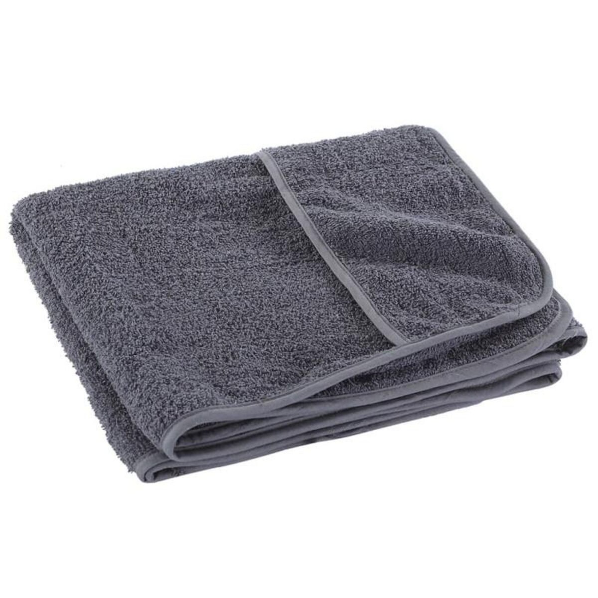 VIDAXL Serviettes de plage 2 pcs anthracite 60x135 cm tissu 400 GSM