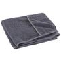 Voir la diapositive 5 : VIDAXL Serviettes de plage 2 pcs anthracite 60x135 cm tissu 400 GSM
