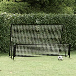 VIDAXL But de football de rebondissement 2 en 1 202x104x120 cm Acier
