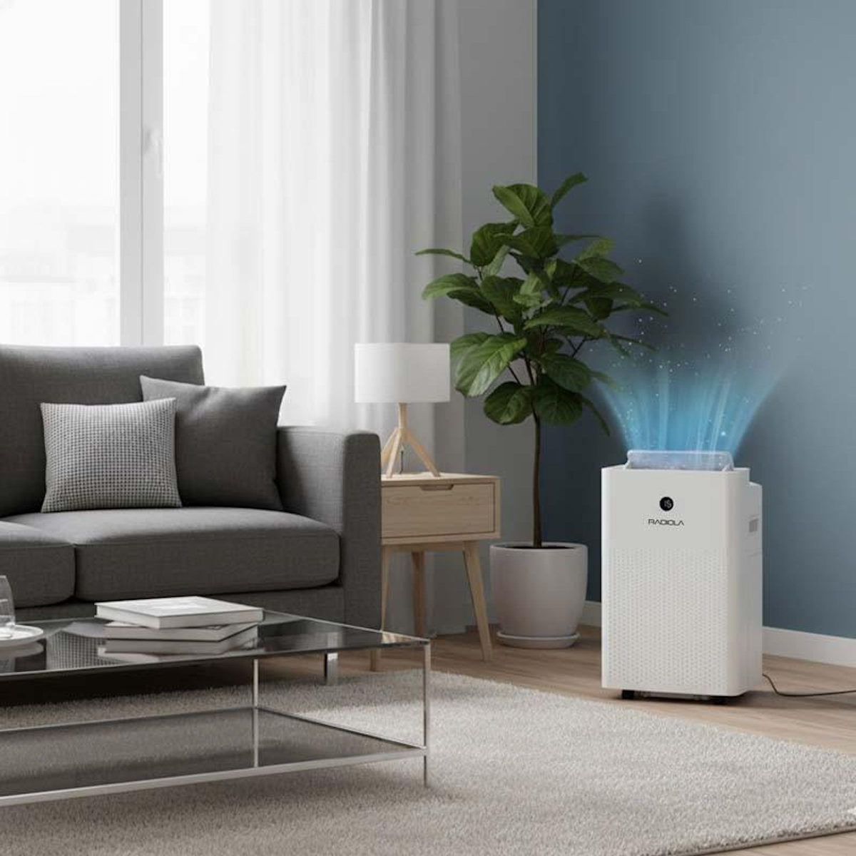 RADIOLA Radiola - Rad-cl12000 - Climatiseur Mobile - 12000 Btu - Refroidissement Puissant
