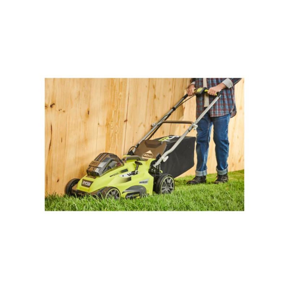 Ryobi Tondeuse RYOBI 36V - coupe 40cm - 1 batterie 5,0Ah - 1 chargeur - RLM36X41H50PG