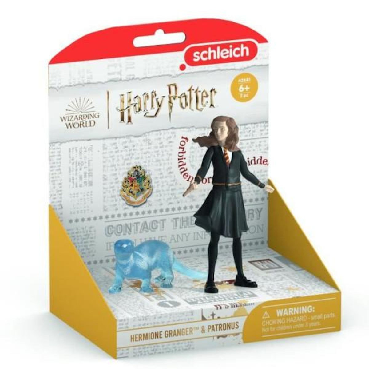 Schleich SCHLEICH- Hermione et son Patronus- 42681- Gamme Harry Potter