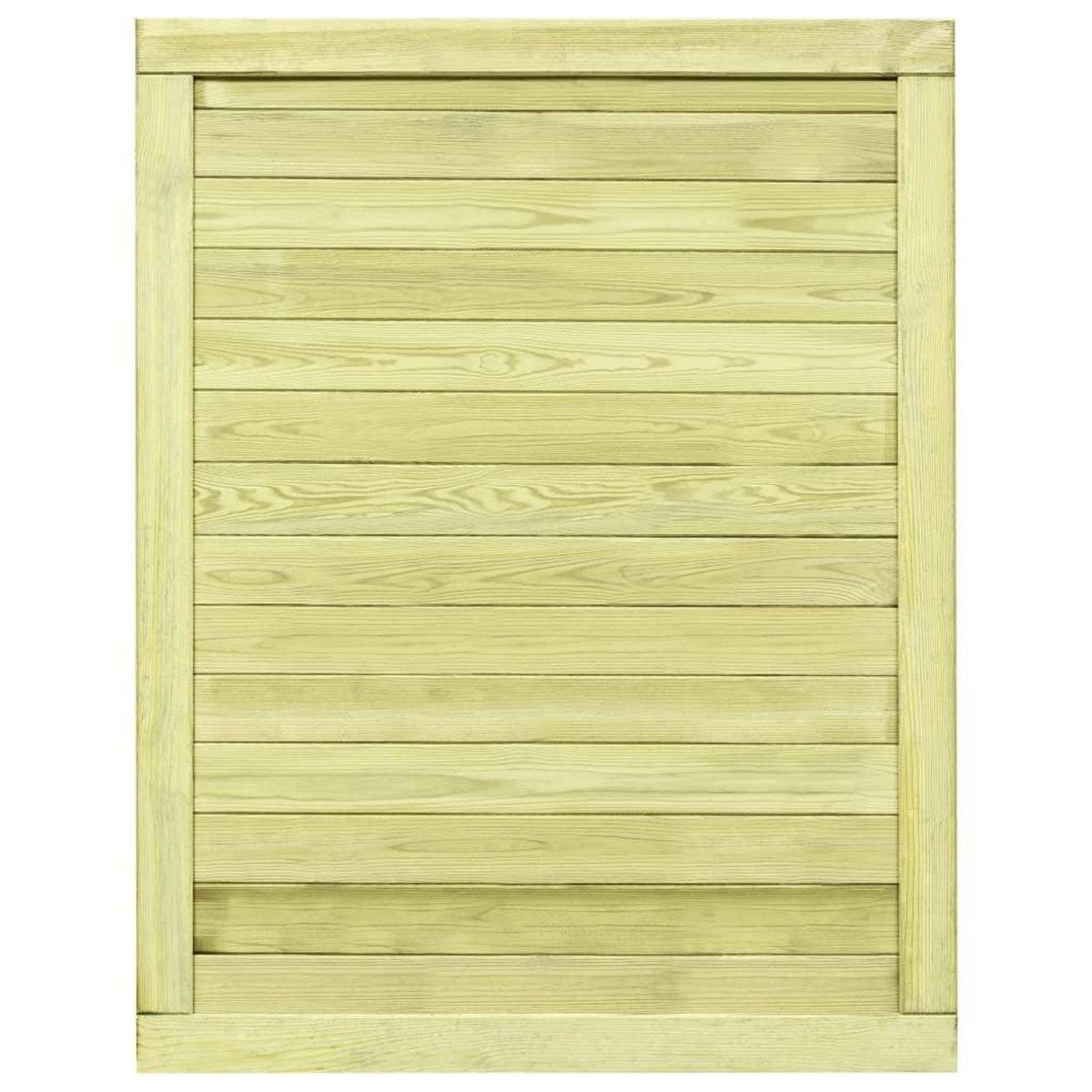 VIDAXL Portail de jardin Bois de pin impregne 125x100 cm