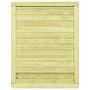 Voir la diapositive 3 : VIDAXL Portail de jardin Bois de pin impregne 125x100 cm