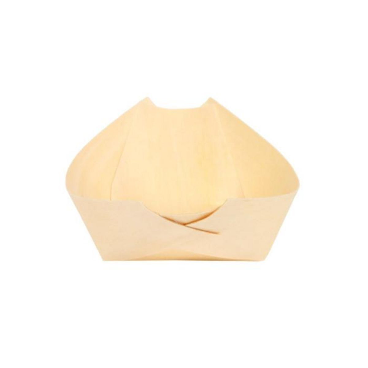 Paris Prix Lot de 24 Barquettes Carton  Bateau  13cm Naturel