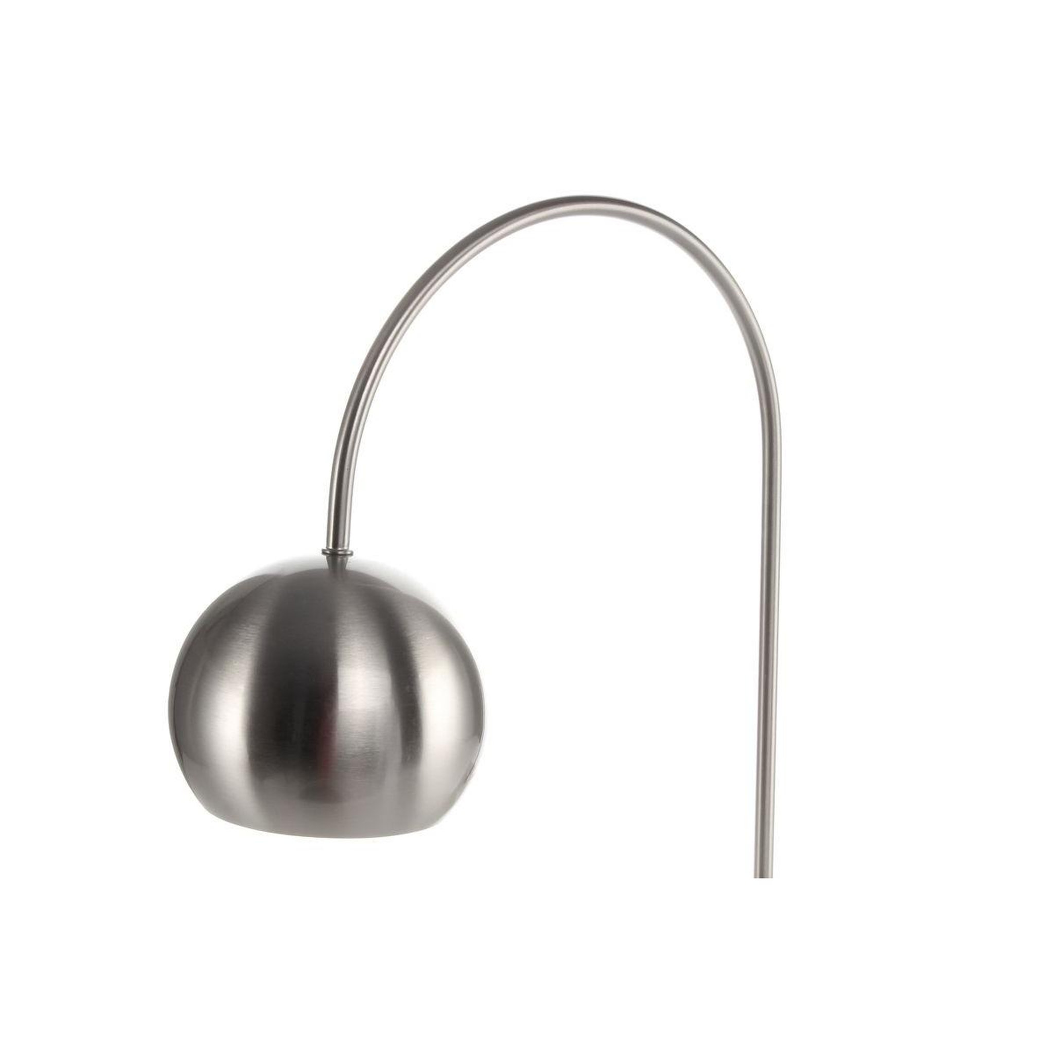 Voir la diapositive 3 : Paris Prix Lampe à poser en marbre  bella  58cm argent & blanc
