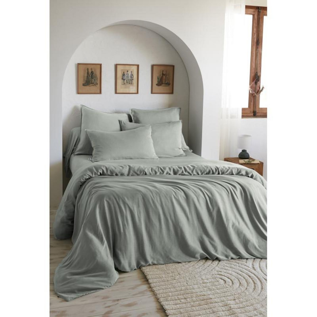 L EFFET PAPILLON Housse de couette  Lysandre  toutes dimensions  Lyocel  L'effet Papillon