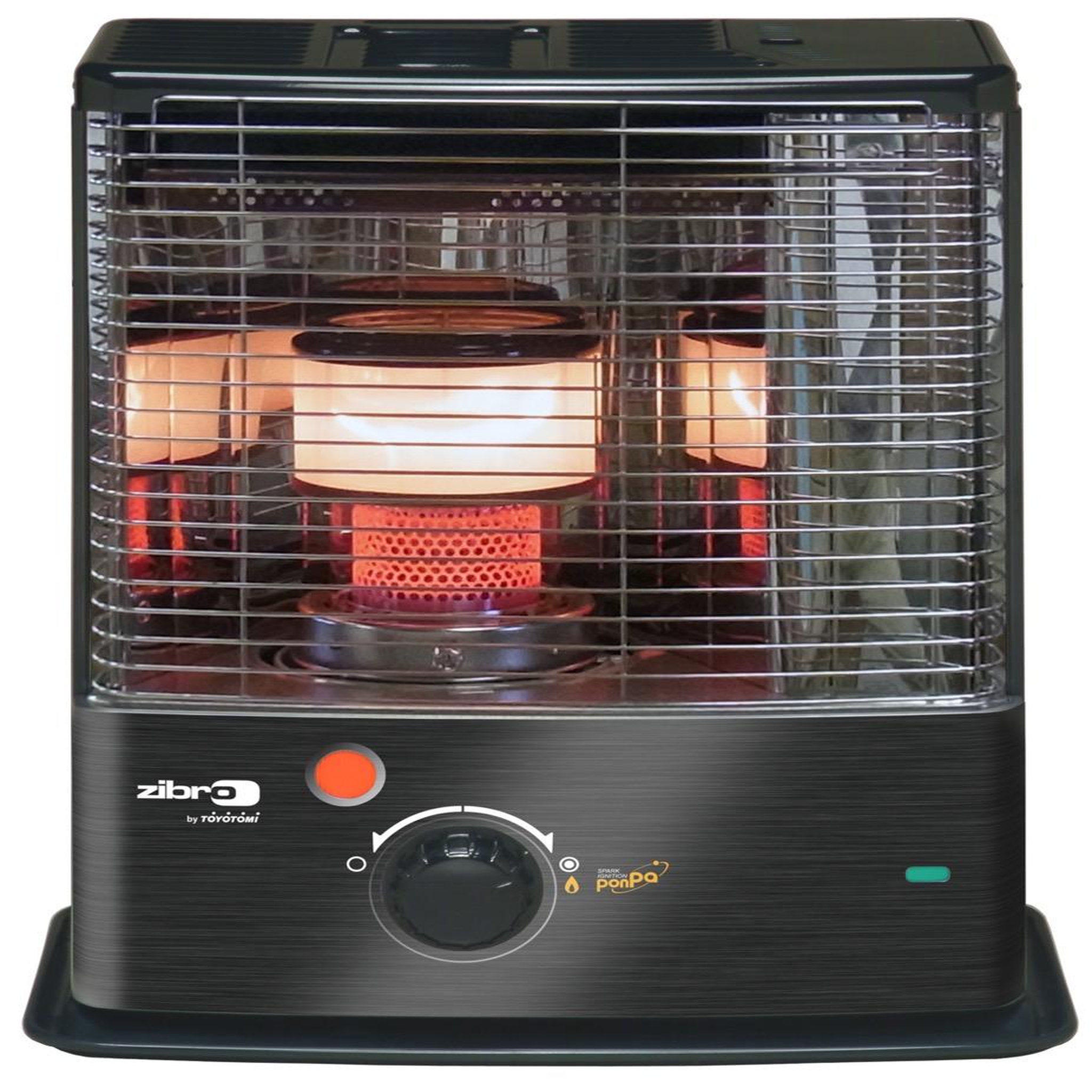 ZIBRO Poêle à pétrole à mèche 2,7 kW - 38 m2 - RC4027
