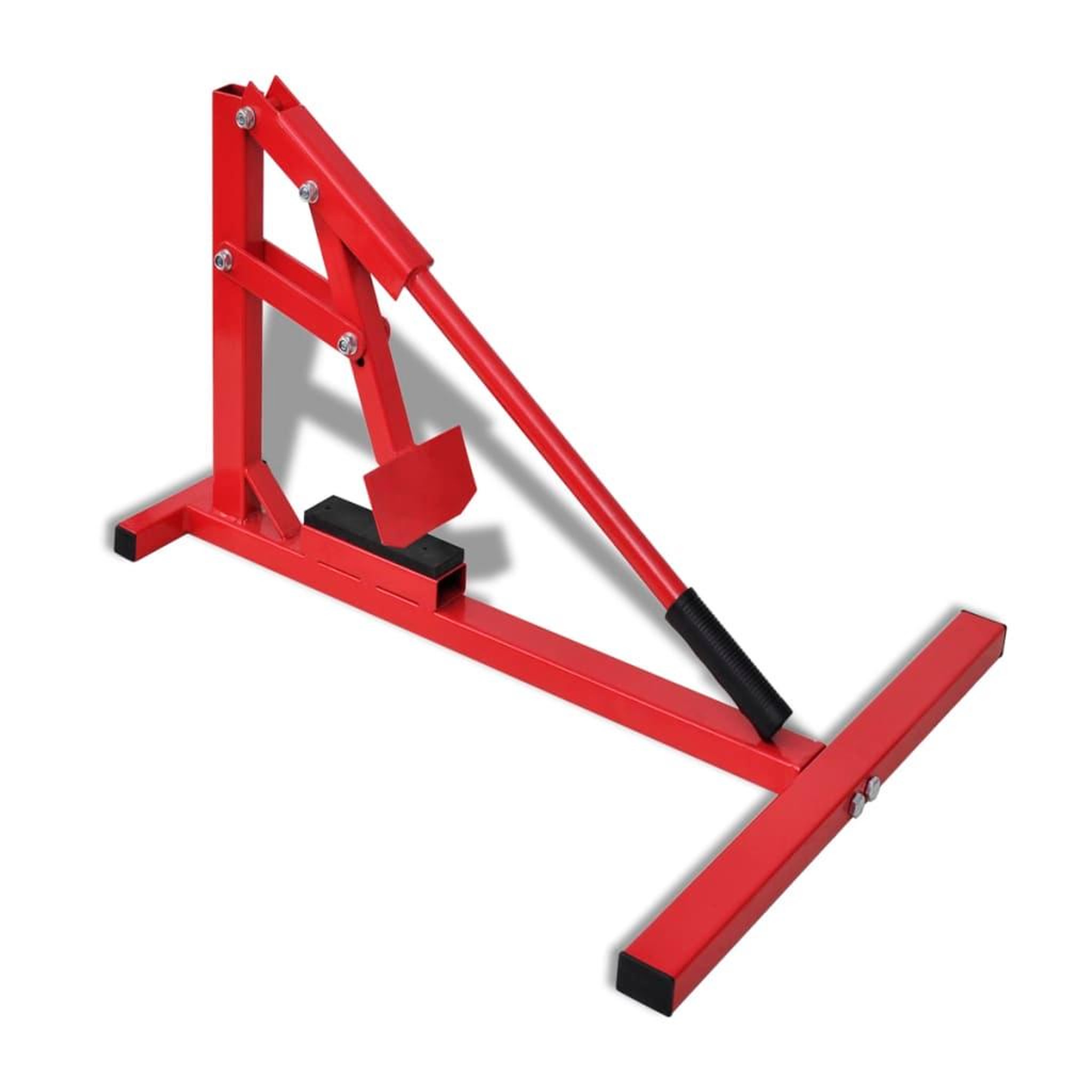 VIDAXL Demonte-pneu moto professionnel Rouge